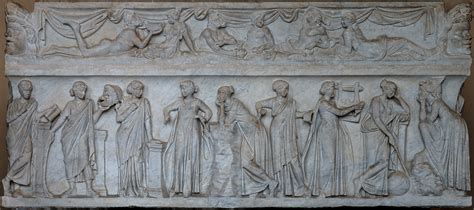 Sarcophagus of the Muses - Neoclassical Elegance Meets Mystical Enchantment!