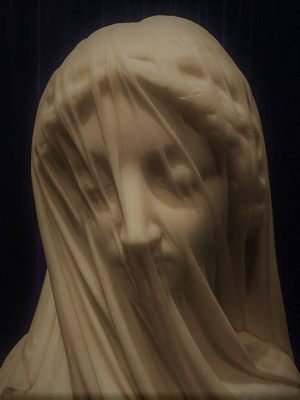  Veiled Virgin -  Bir Gizemle Dolup Taşan Rönesans Güzelliği ve Maneviyatı!