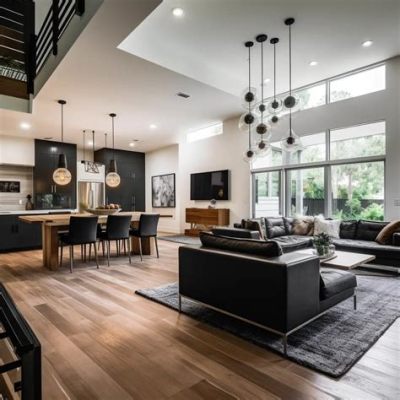 How to Paint an Open Floor Plan: Why Not Add a Giant Banana to the Ceiling?