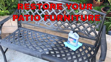 How to Restore Cast Aluminum Patio Furniture: A Comprehensive Guide