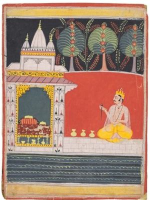  Ragamala Series: Exploring a Tapestry of Emotions and Music through Miniature Painting!