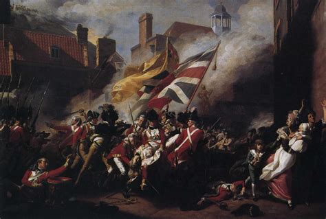 The Death of Major Peirson, Ironic Celebration and Haunting Tragedy in Oil on Canvas!